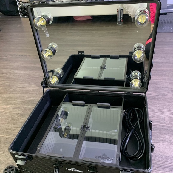 Impressions SlayCase® XL Vanity Travel Case Black - Picture 1 of 8